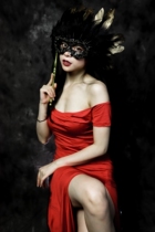 Swallowtail butterfly making feathers holding full face green fish head cap fish head rabbit subnet Red horror cute mask