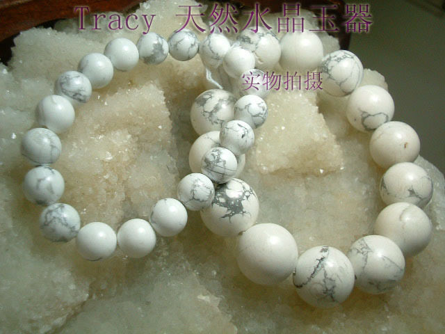 Natural white pine stone hand chain couple outfit lucky transshipment Wang cause Wang popularity to open up evil anti-villain jewelry