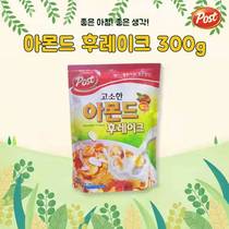 Spot 1 bag of Korean imported food post Cyrillic Breakfast Almond cereal healthy breakfast 300g