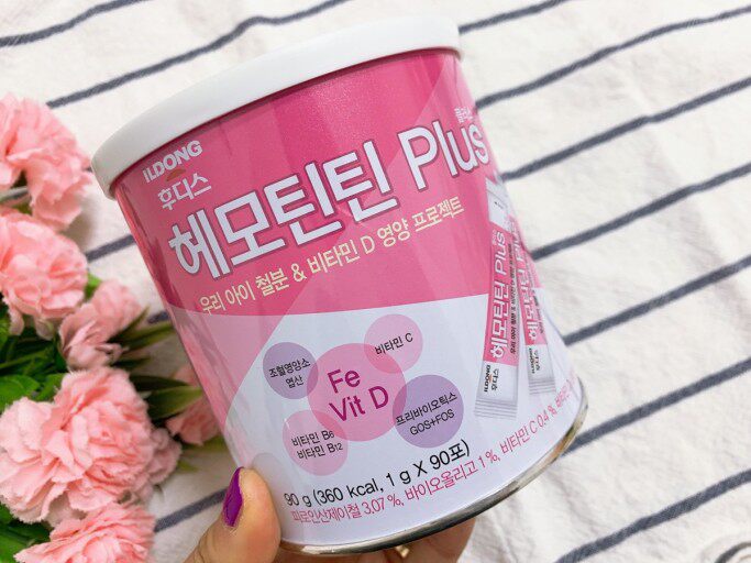 Korean baby iron 60 sticks