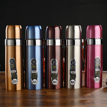 Stainless steel thermos cup advertising cup wholesale custom lettering printing convenient gift water cup custom printable logo