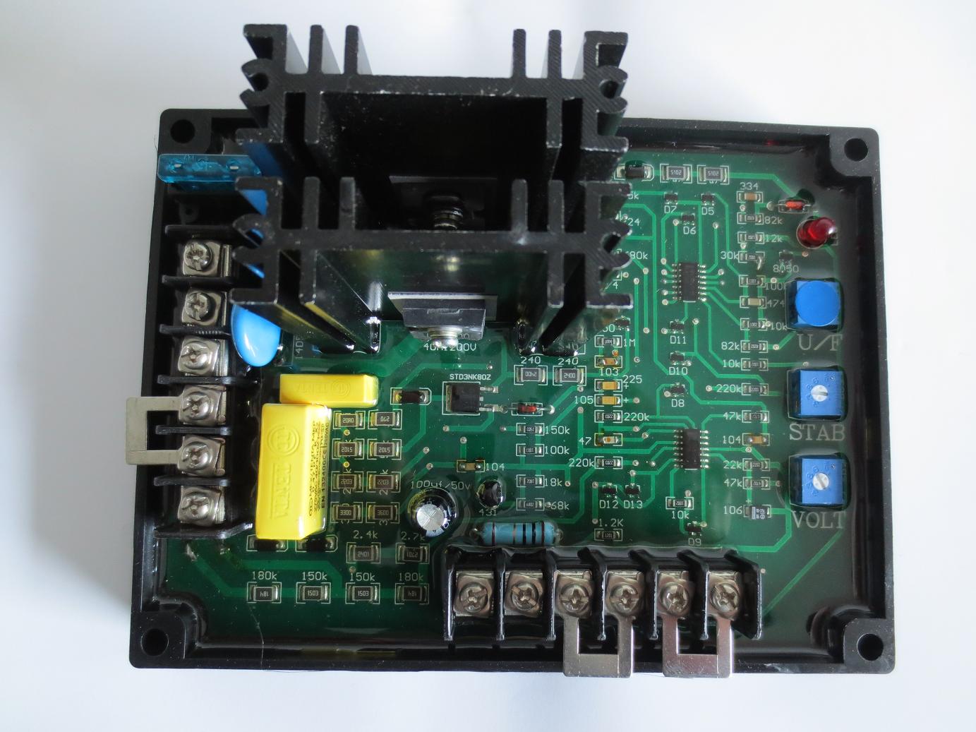 GAVR-15A BAVR brushless generator automatic voltage regulator voltage regulator set excitation voltage regulator plate