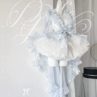 Poschepose First Spirit Haute Devertoty Princess Drent, соответствующая супер длинной внешней заправке, артефакт атмосферы