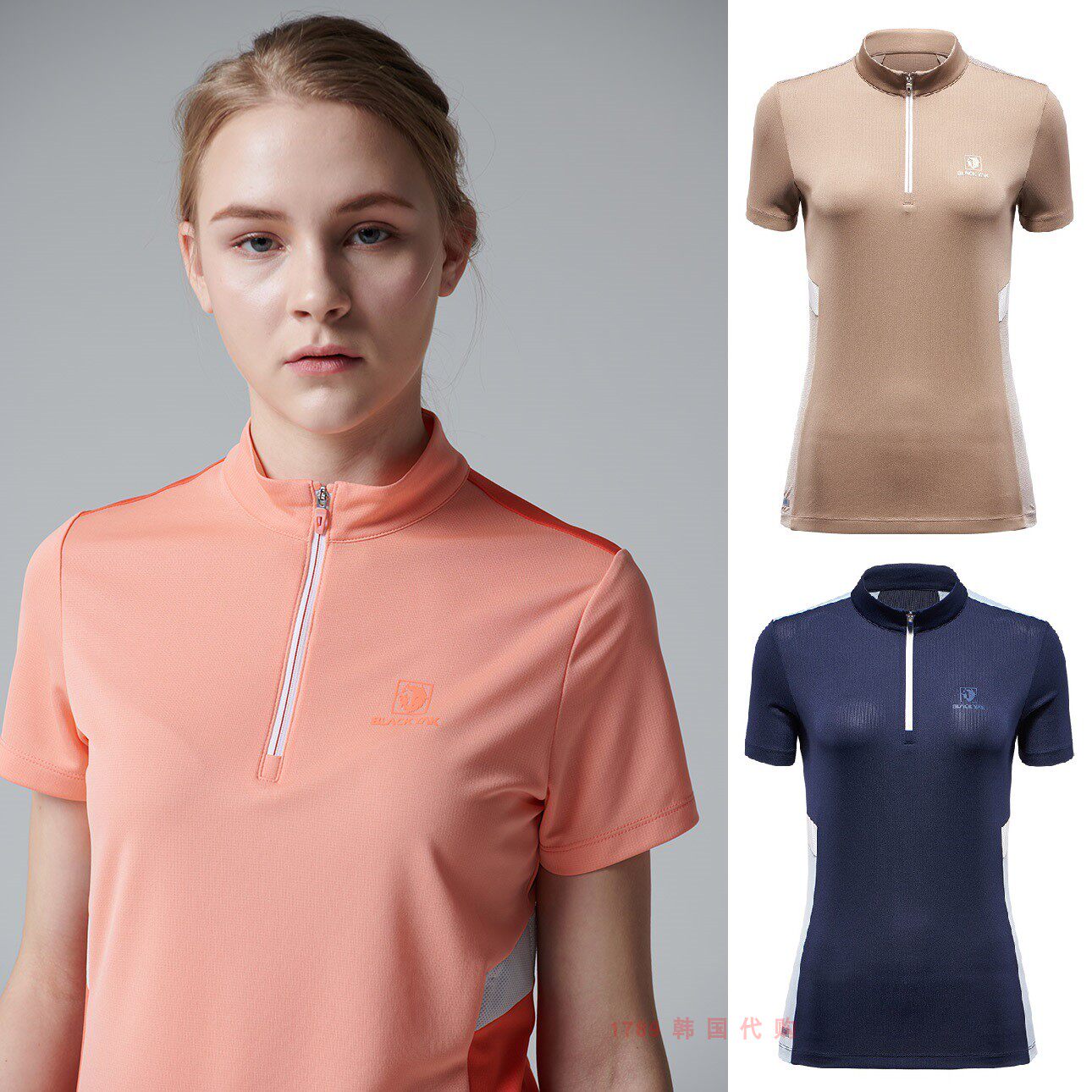 Black Yak Black Yak 1789 Korea 1BYTSM9511 Women's Sports Outdoor Speed Dry T-shirt