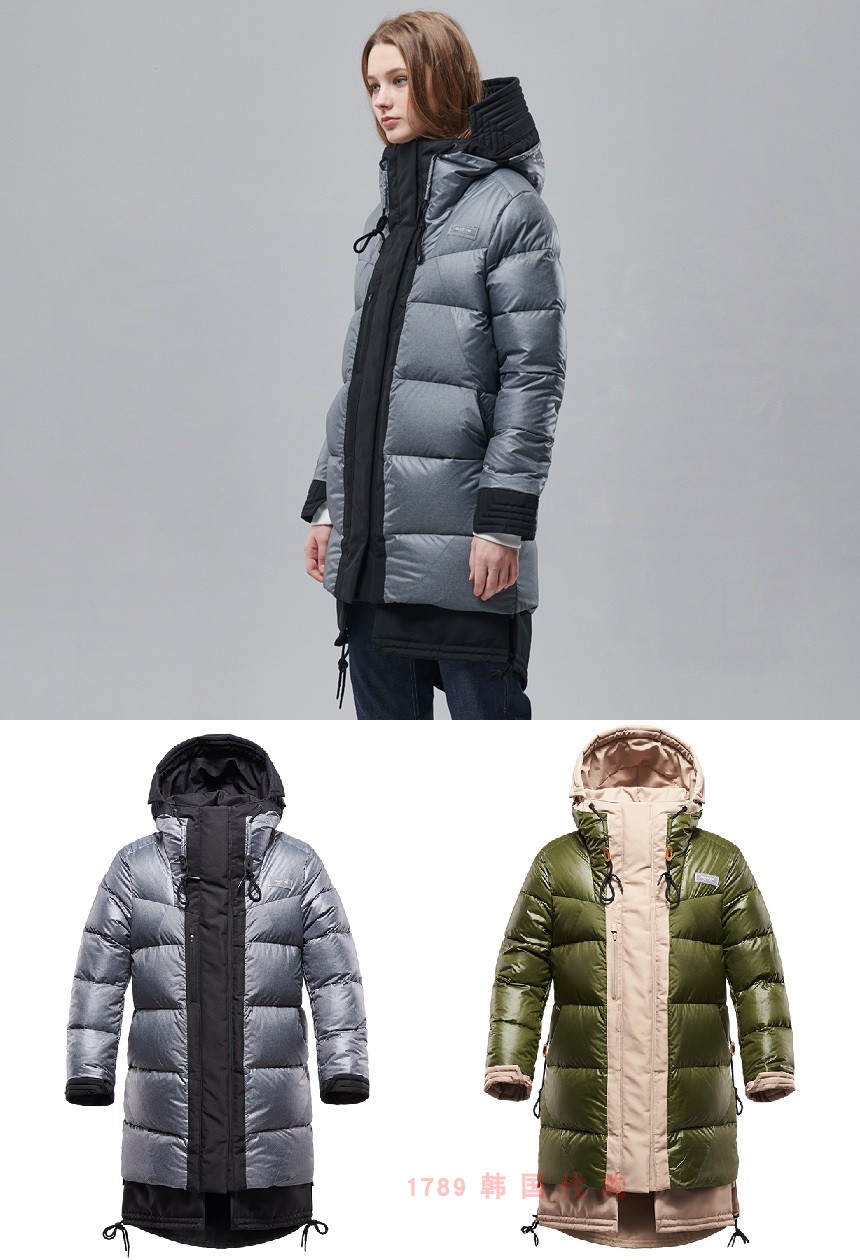 Black Yak Black Yak 1789 Korea 1BYPAW8510 Women's Goose Down Outdoor Down Jacket