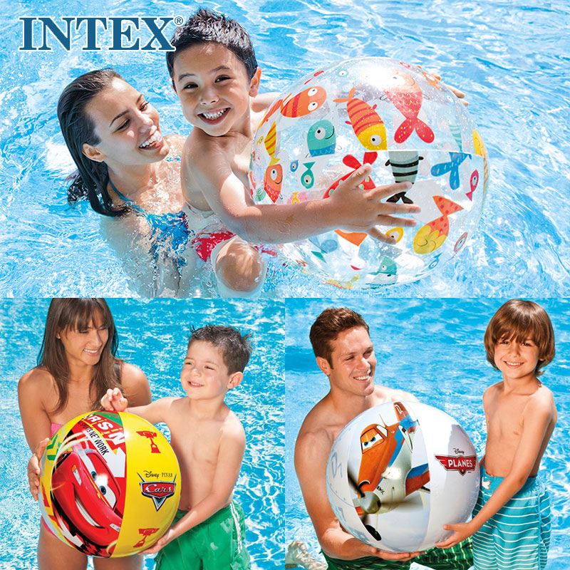  Original fit INTEX beach ball beach ball inflatable leather ball water polo water toy thickened eco-friendly