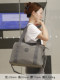 Capson's new lightweight tote bag, simple commuter nylon bag, multi-layer casual women's bag, handbag, shoulder bag