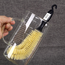 Clean cup brush without dead angle clean long handle brush tea-stained cup clean brush cup clean cup