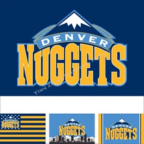 NBA Denver Nuggets Flag US Basketball Team Flag Denver Nuggets Flag