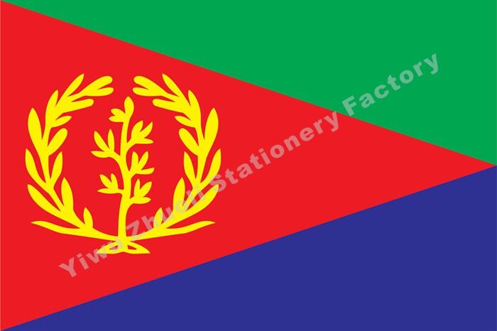 Eritrean flag eritrea flag 4 specifications 144X96cm World flags on sale