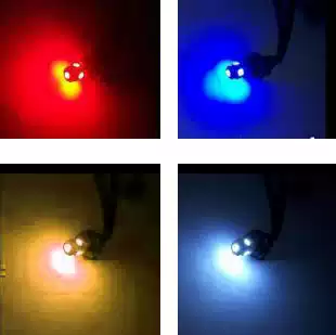 LED width light LED license plate light T10 bubble LED driving light 5 pieces three-core 5050