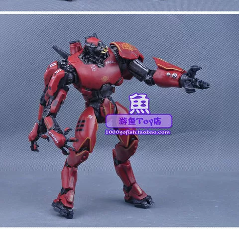 NECA Pacific Rim Trung Quốc Mech Storm Red 7 inch Hand Doll Doll Model Quà tặng sinh nhật - Gundam / Mech Model / Robot / Transformers