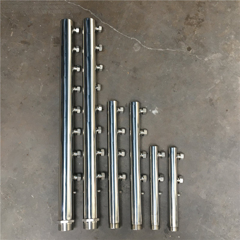 Stainless steel water meter column water meter pile stainless steel water meter water separator 304 sanitary water separator processing