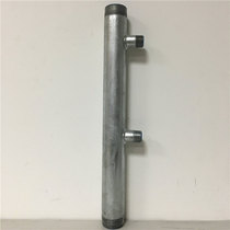 Prefabricated table front lined with plastic water separator DN40 DN20 external hot galvanized lined with PPR for tap water engineering