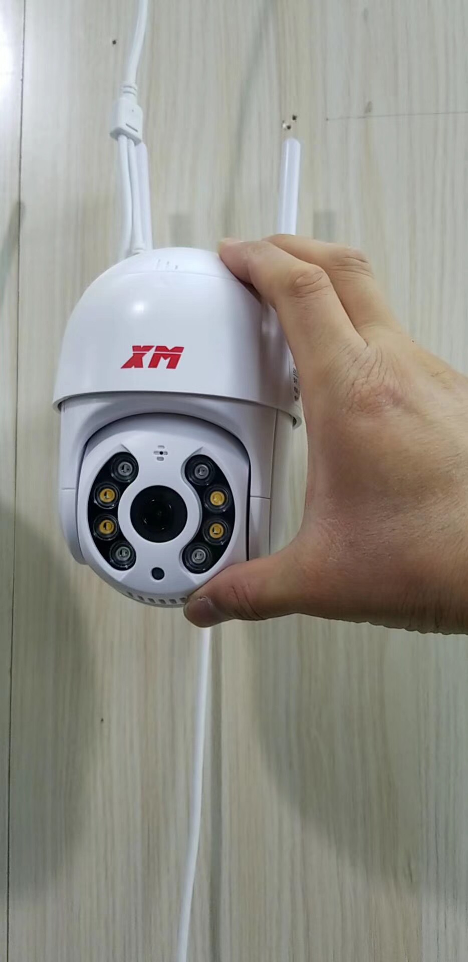 Xiongmai 360 ° Ball Machine Panoramic Monitor Wireless WiFi Mobile Phone Cloud High Definition Night Vision Home Outdoor Full Rehearsal Alert