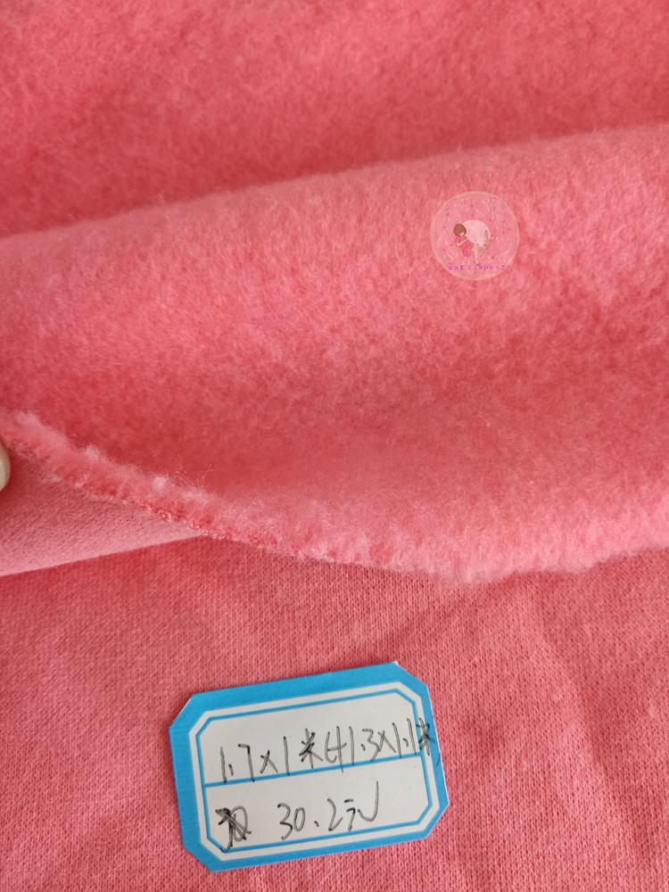 Hơn 30 nhân dân tệ từ việc giao hàng Áo len cashmere thể thao đảo ngược vải lông cừu dệt kim nhiều màu cho trẻ em Hướng dẫn sử dụng quần áo DIY vải thun borip