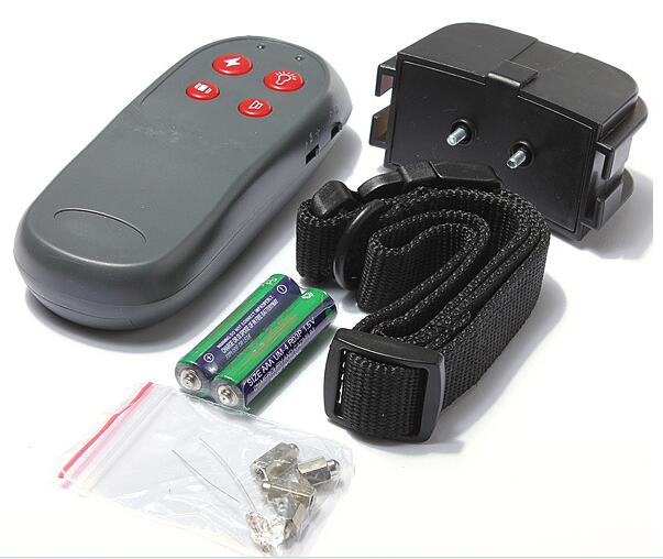 Pet remote control vibration barking dog training device 4-in-1 electric shock dog training device Remote control barking dog training good helper