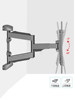 Tv Wall Mount Telescopic Bracket with 90-Degree Rotation, Suitable for Skyworth, Xiaomi, Huawei 32 65 75 85inch