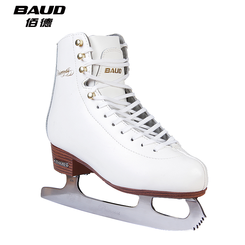 Best Leather Figure Skating Shoes Advanced Genuine Leather Figure Skating Shoes for Bed Adult Men and Women Children's Ice Ice Skate Shoes 