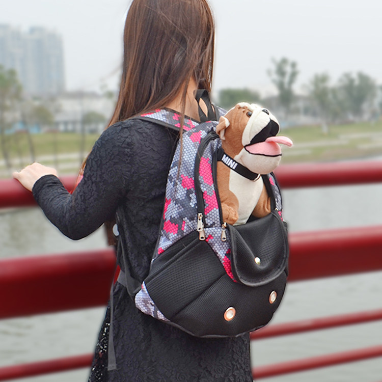 (Everyday Special) Pet Bag Going Out Portable Cat Bag Dog Bag Teddy Chest Bag Pet Backpack Backpack