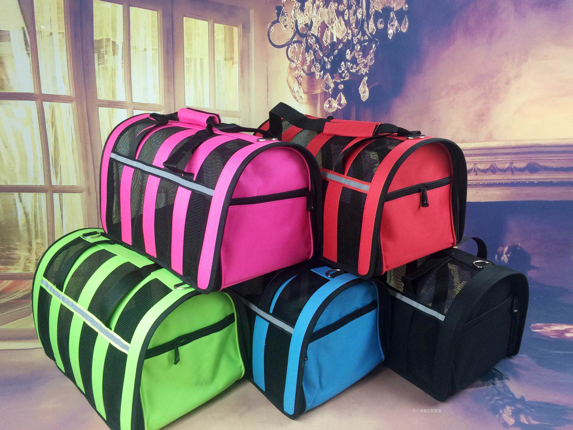 Pet Bag Tote Bag Cat Bag Portable Shoulder Folding Backpack Dog Teddy Outing Travel Bag Pet Supplies