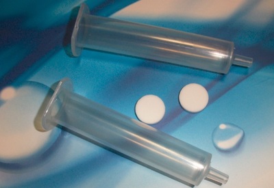 SPE empty column tube ultra net SPE column solid phase extraction small column with sieve plate 2 sheets 1 3 6ml extraction empty column tube