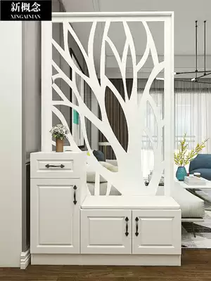 Entry Hall cabinet living room screen partition post modern simple living room light luxury entrance small house shoe cabinet one