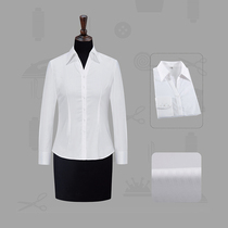 Ladies shirt 2019 summer new womens coat long sleeve cotton non-iron slim business can be customized shirt