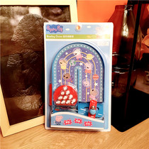 Piggy Page desktop bowling toy mini childrens indoor set educational steel ball table interactive toy