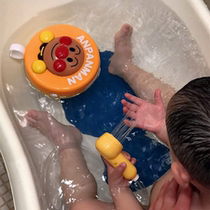 Spot Japan Superman shower baby shower shower baby Toys water spray baby shampoon shower