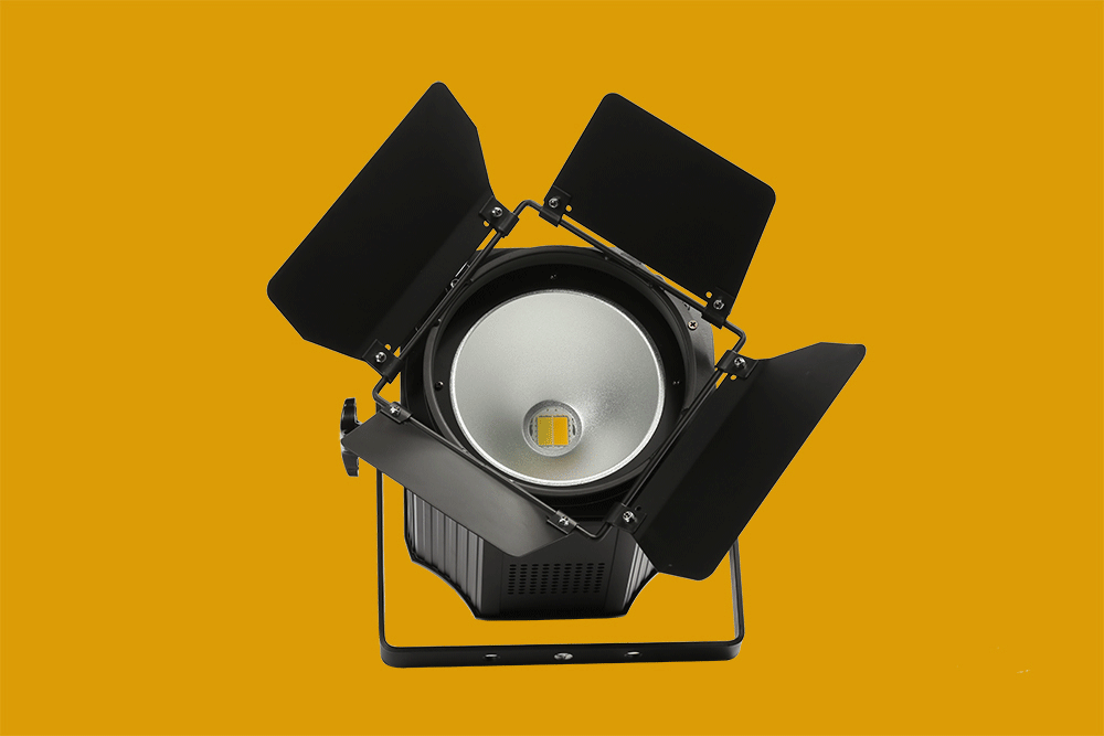 200w White and Warm White COB LED Par Light with Cover