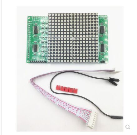 LED点阵屏 模块16*16 无限级联 51开发板 兼容12864接口