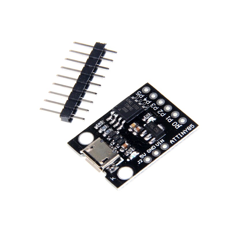 黑板 ATTINY85 微型 usb单片机开发板