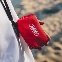 Cross trendy cigarette bag key male lady hanging neck waterproof small wallet Korean handbag hand grab mini