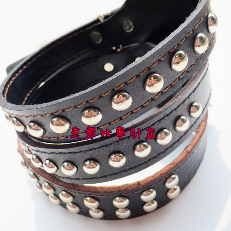 Pet Items Neckline Dog Neck Bush Bull Leather Collar Cow Leather Dog Neck Leather Collar Leather Collar Leather Collar Leather Collar Leather Collar