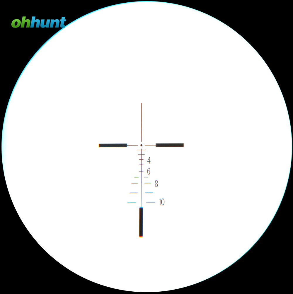 Tactical 4X Red Green Dot Illumination Reticle Optical Sight Scope Shot