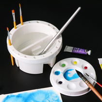 French Bebeo Pebeo5+ multifunctional brush bucket with lid can be illustrated brush fine art painting tool painting material