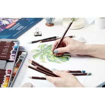 British DERWENT de rhyme Color soft core color lead landscape figure still painting fill color lead iron box