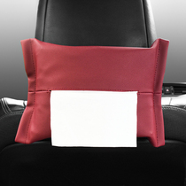 Car towels box suction paper box in car Hanging Paper Towels Napkins Bag Armrest Case Leather Rear Car Universal