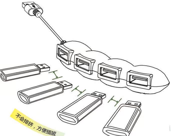 Concentrateur USB - Ref 372223 Image 9