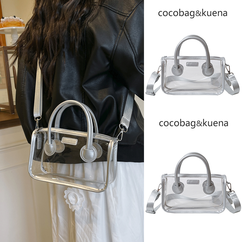 Summer Versatile Transparent Jelly Bag for Women 2026 New Niche Handbag Trendy Crossbody Phone Bag Summer Versatile Transparent Jelly Bag for Women 2026 New Niche Handbag Trendy Crossbody Phone Bag