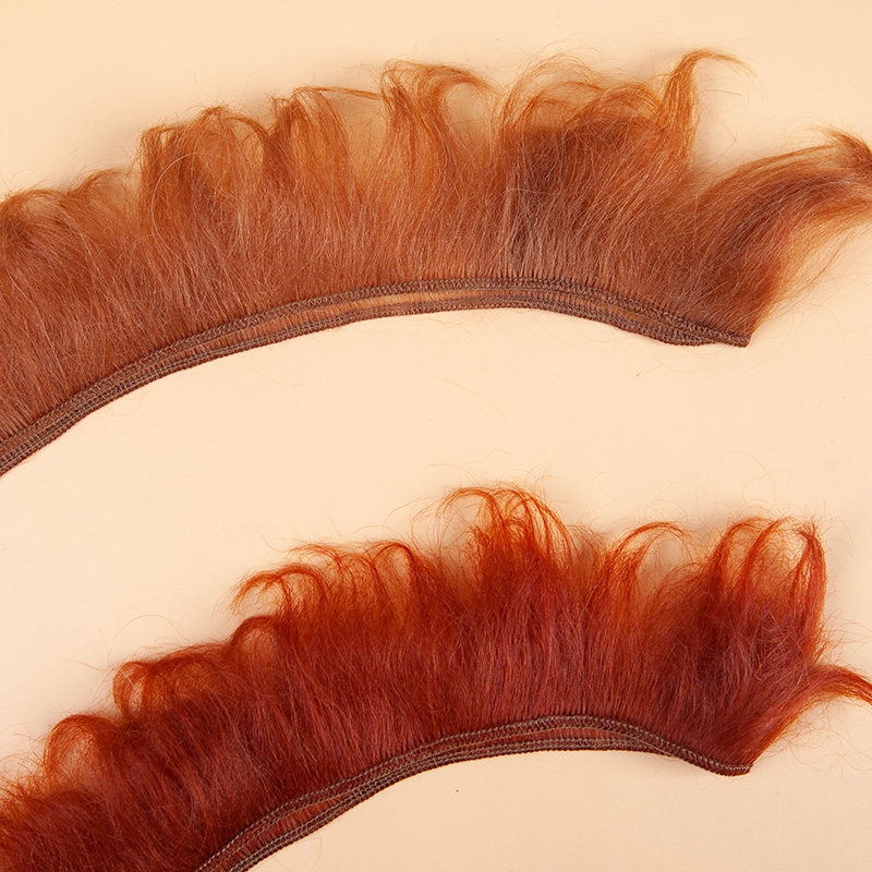 bjd mohair wig row 5cm multi-color optional sd beautiful knot pig ob11 doll diy handmade material wig piece