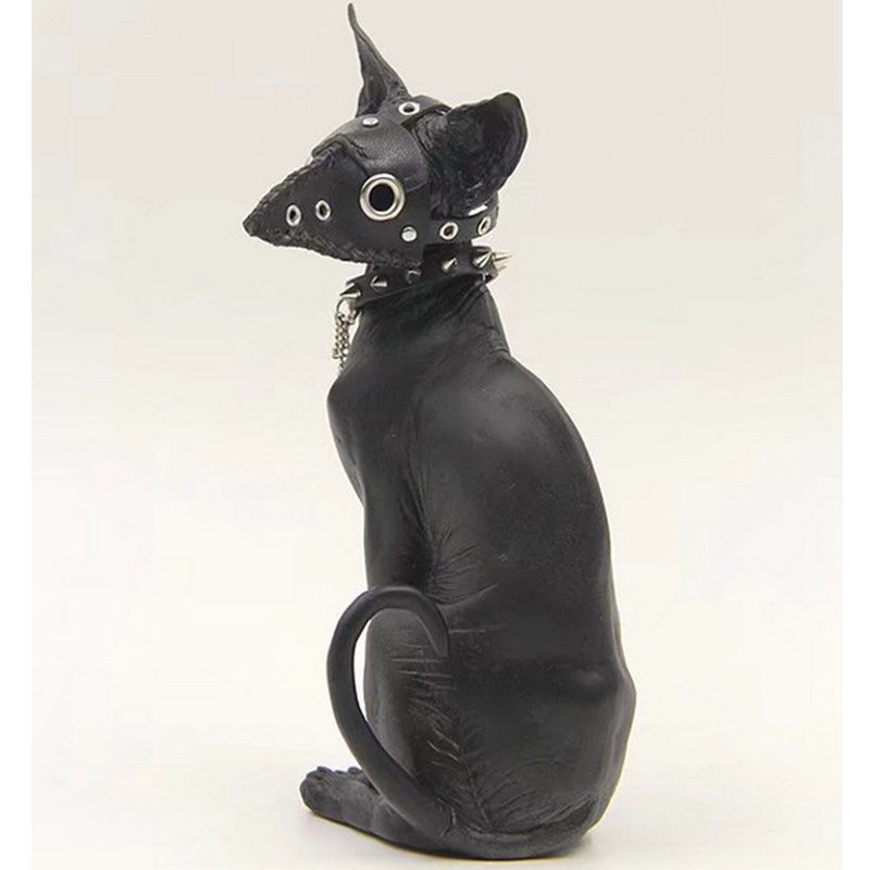 TTwei original sculpture GK Sphinx cat (interchangeable eyes)Xuanling punk white model GK spot