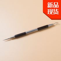 Small spatula Metal round wire spatula Hand-made clay sculpture NSP sludge American soil soft pottery tool