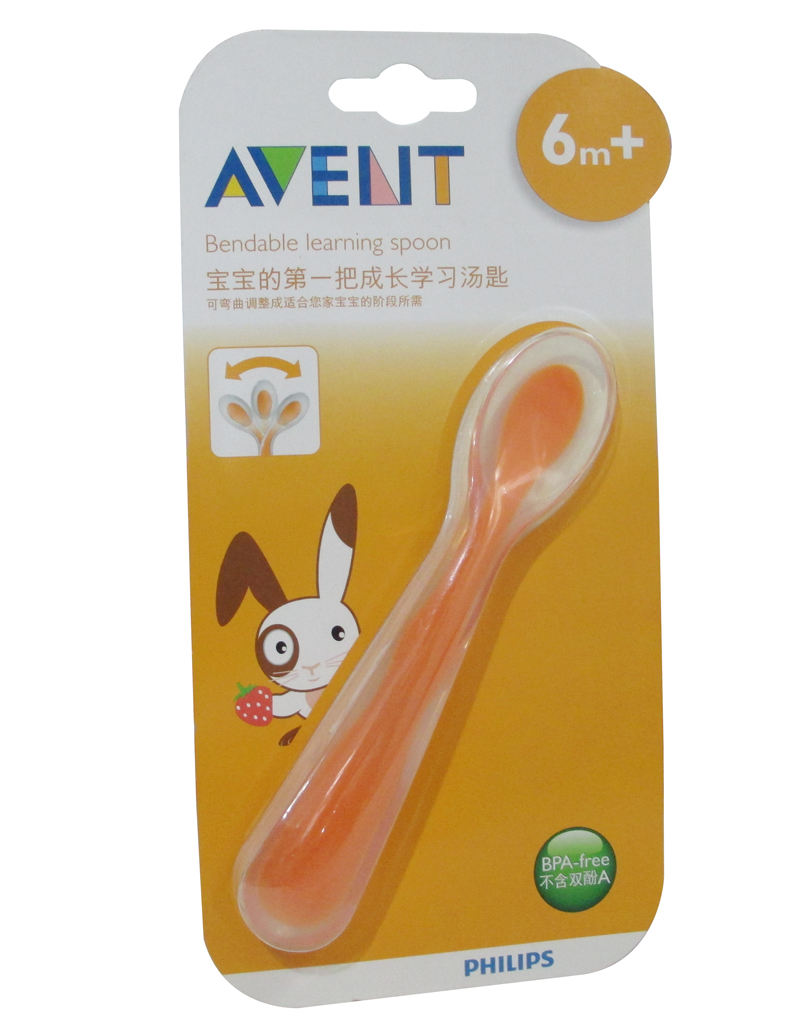AVENT/新安怡宝宝学习汤匙 6个月以上适用 SCF722/00