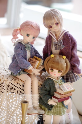 taobao agent After selling [Holic] [Back to School] JK uniform BJD baby clothing four -point MSD Xiongmei MDD/three -point DD/SD