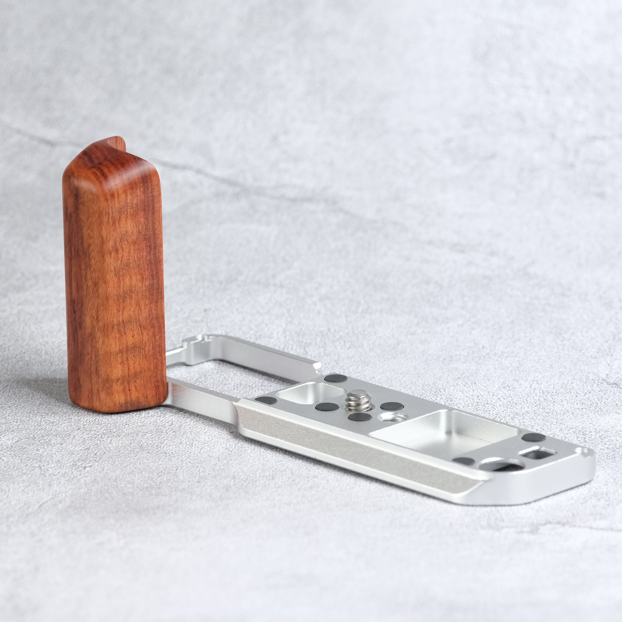 Wood Camera Hand Grip Handle L QR Plate for Fujifilm XE5 X-E5