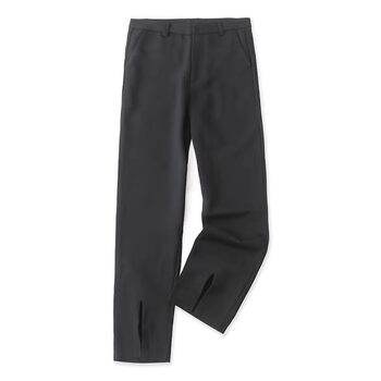 ການຄ້າຕ່າງປະເທດຄົນອັບເດດ: versatility pants ບາດເຈັບແລະພາກຮຽນ spring ແລະດູໃບໄມ້ລົ່ນແບບໃຫມ່ slit micro-flare pants ແມ່ຍິງນອກວ່າງໃສ່ກາງເກງຍາວ 22544