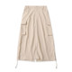 Summer ກະເປົ໋າ workwear ໃຫຍ່ slit slimming hip skirt