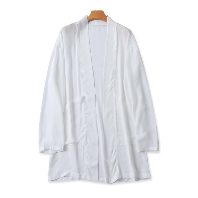 Summer chiffon ແຂນຍາວເຄື່ອງປັບອາກາດ cardigan ປ້ອງກັນແສງແດດສໍາລັບແມ່ຍິງ